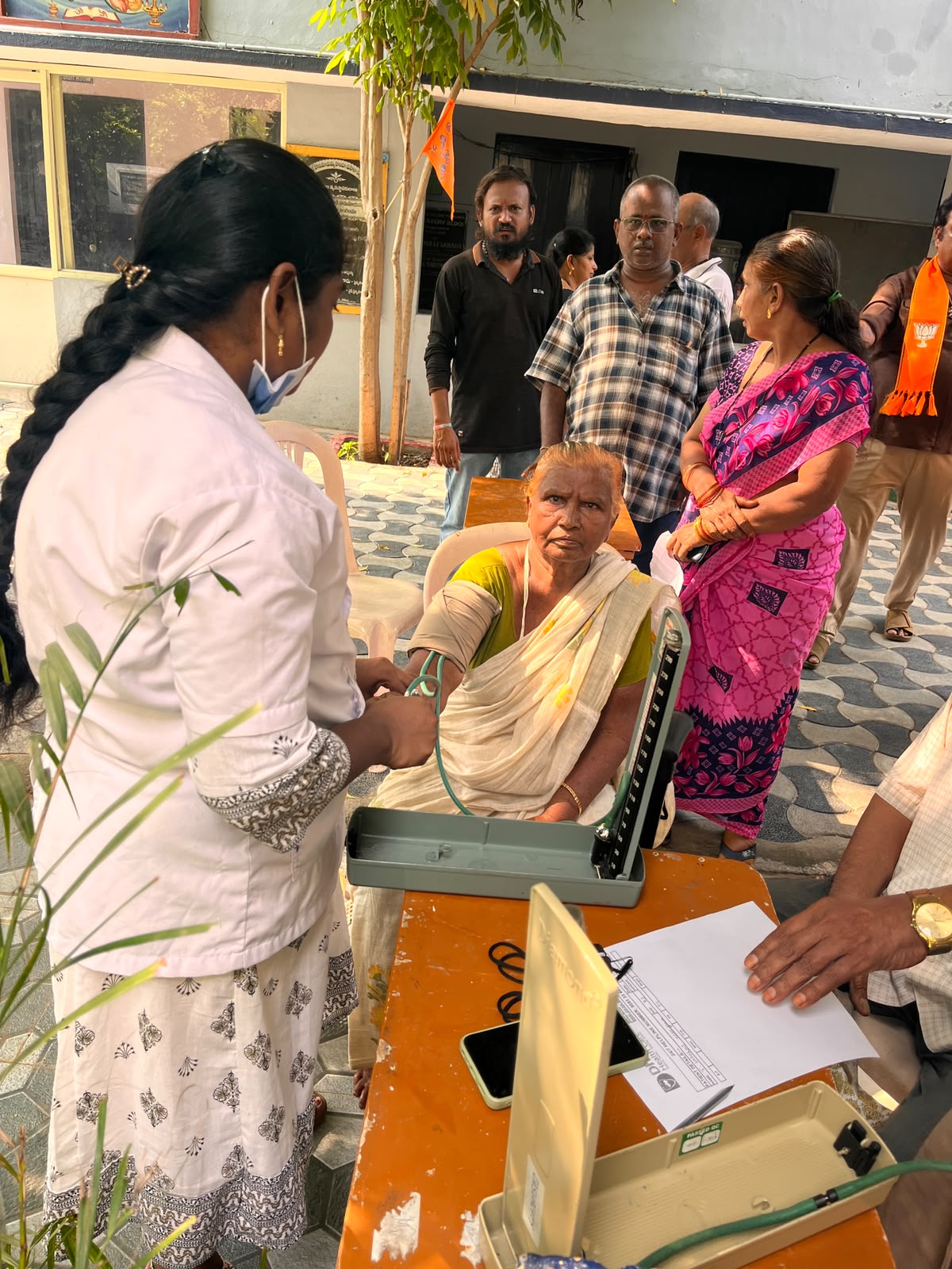 Free Medical Camp  at Canara Bank